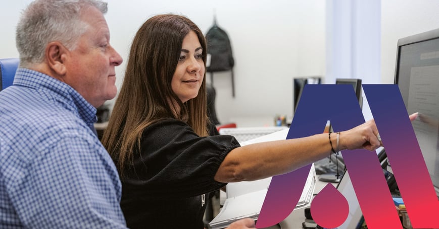 Head of quality collaborating with COO on a formulation project.